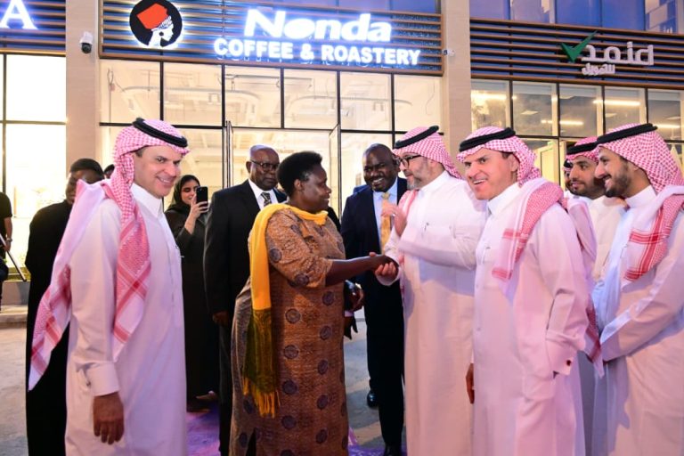 Vice President Alupo launches Nonda Coffee Shop and Roastery, Uganda’s First Single-Origin Coffee Franchise in Saudi Arabia
